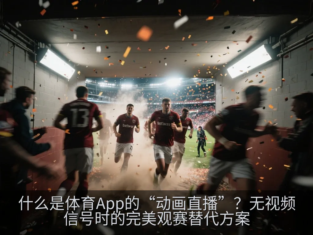什么是体育App的“动画直播”？无视频信号时的完美观赛替代方案